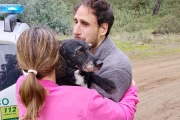 Boro, ya a salvo, junto a su familia