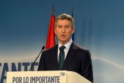 El presidente popular Alberto Núñez Feijóo