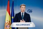 (Foto de ARCHIVO)
El presidente del Partido Popular, Alberto Núñez Feijóo, durante una rueda de prensa, en la sede del PP, a 23 de enero de 2026, en Madrid (España). Feijóo ha informado sobre la reunión que ha mantenido el PP para el seguimiento de los accidentes ferroviarios de Adamuz (Córdoba), en el que han muerto, hasta el momento, 45 personas, y el de Gelida (Barcelona), en el que falleció un maquinista en prácticas.

Carlos Luján / Europa Press
23/1/2026