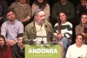 El líder de Vox, Santiago Abascal