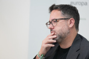 El portavoz de Adelante Andalucía y su candidato a la Presidencia de la Junta de Andalucía, José Ignacio García.