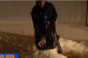 Reportera del programa 'Malas Lenguas' en Grazalema, Cádiz.