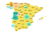 La visualización provincial permite identificar de un vistazo dónde determinados apellidos tienen mayor peso relativo, reflejando patrones históricos y migraciones interiores en España.