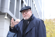 El excomisario José Manuel Villarejo llega a la Audiencia Nacional.