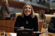 La presidenta en funciones de Extremadura, María Guardiola