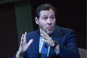 El ministro de Transportes y Movilidad Sostenible, Óscar Puente este lunes.