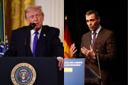 Donald Trump y Pedro Sánchez
