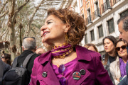 La secretaria general del PSOE de Andalucía, vicepresidenta primera del Gobierno y ministra de Hacienda, María Jesús Montero.