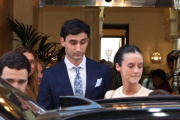 Victoria Federica junto a su novio, Jorge Navalpotro.