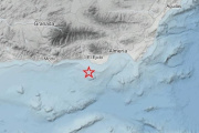Registrado un seísmo con epicentro en Alborán frente a la costa de El Ejido (Almería).