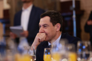El presidente de la Junta de Andalucía, Juanma Moreno.