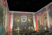 Una de las salas interactivas de la exposición Cleopatra en Madrid