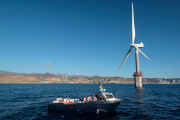 Aerogenerador en Gran Canaria.