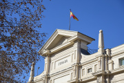 Fachada del Palacio del Senado en Madrid