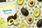 Aguacate en dados ultracongelado de Mercadona.
