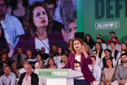 La secretaria general del PSOE de Andalucía y candidata a la Presidencia de la Junta de Andalucía, María Jesús Montero.
