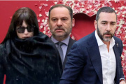 Jéssica Rodríguez, José Luis Ábalos y Víctor de Aldama