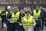 (Foto de ARCHIVO)
El ministro de la Presidencia, Félix Bolaños, el presidente del Gobierno, Pedro Sánchez, la ministra de Vivienda, Isabel Rodríguez.