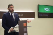 Líder de Vox en Aragón, Alejandro Nolasco