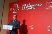 Alberto Núñez Feijóo, en este Dos de Mayo
