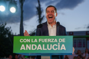 El presidente del PP-A y de la Junta, Juanma Moreno