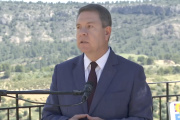 El presidente de Castilla-La Mancha, Emiliano García-Page