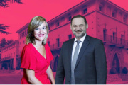 Pilar Alegría y José Luis Ábalos