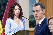 Isabel Díaz Ayuso y Pedro Sánchez