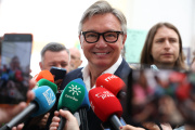 El candidato y líder de Vox Andalucía, Manuel Gavira.