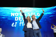 Feijóo junto a Marga Prohens
