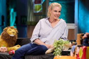 Belén Rueda en el plató de "La Revuelta".