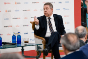 El presidente de Castilla La-Mancha, Emiliano García-Page, durante un desayuno informativo de Europa Press, en el Hotel InterContinental Madrid, a 3 de junio de 2026, en Madrid (España).

Carlos Luján / Europa Press
03/6/2026