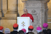 El Papa León XIV, en su discurso en el Palacio Real
