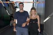 Alvaro Morata y Alice Campello en Madrid.