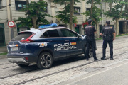 Policía Nacional en Jaén.