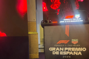 Presentación del Trofeo del Gran premio de España de Formula 1