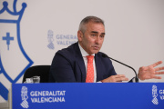 El portavoz del Consell y conseller de Agricultura, Miguel Barrachina.