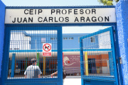 Fachada del CEIP Profesor Juan Carlos Aragón de Cádiz.