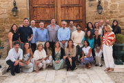 Equipo directivo de MACARFI durante el encuentro