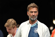HOUSTON, TEXAS - JUNE 14: Jürgen Klopp attends the FIFA World Cup 2026 Group E match between Germany and Curacao at Houston Stadium on June 14, 2026 in Houston, Texas. (Photo by Alexander Hassenstein/Getty Images)