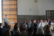 El presidente de la Junta de Andalucía, Juanma Moreno, interviene en el acto conmemorativo del nacimiento del Padre de la Patria Andaluza, Blas Infante.