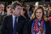 El expresident de la Generalitat, Carlos Mazón y la alcaldesa de Valencia, María José Catalá (Archivo)