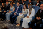 El Rey Felipe VI, La Reina Letizia, La Princesa Leonor y La Infanta Sofia en Zaragoza.