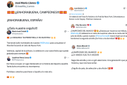 Reacciones al triunfo de España 1-0 Argentina