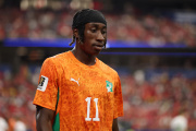Yan Diomande, en el pasado Mundial. Su fichaje por el Real Madrid se complica