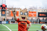 Mascota del Torrent C.F. en San Gregorio