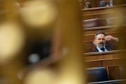 El presidente de VOX, Santiago Abascal