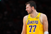 Luka Doncic, gran estrella de Los Ángeles Lakers