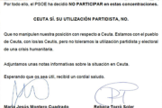 La circular de Ferraz firmada por Montero y Torró