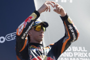 Pedro Acosta logró su primera victoria en MotoGP este domingo